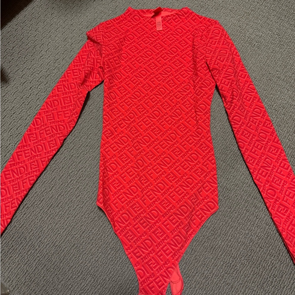 Fendi x Skims Logo Bodysuit